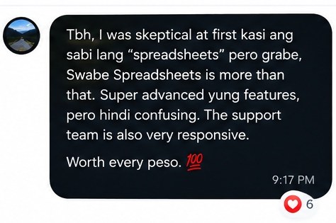 Review mula sa customer