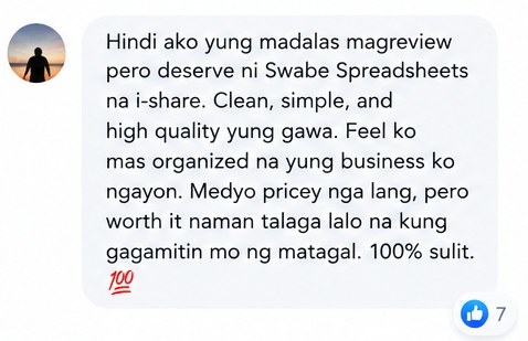 Review mula sa customer